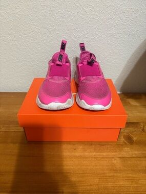 Nike flex-runner Kids Slip-On Sneakers - Hot Pink- toddler/9c